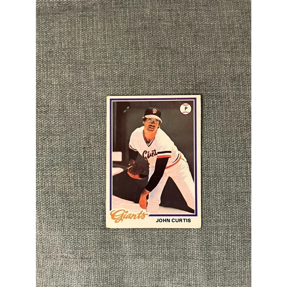 1978 Topps San Francisco Giants Baseball Card Trading Card